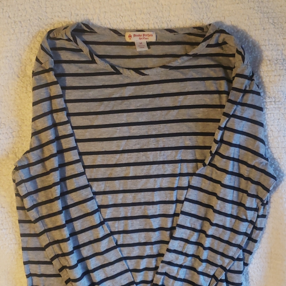 Brooks Brothers classic striped top